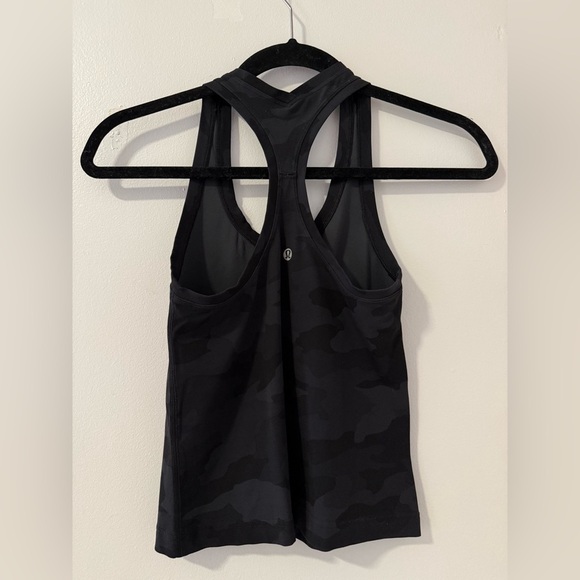 BUNDLE 2 Lululemon Cool Racerback Short Tank Tops *Nulu - Camo/White - Picture 3 of 6